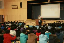 2011年1月 埼玉県熊谷市の小学校