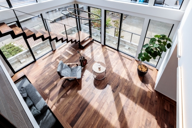 大きな窓や開口部を設けやすい