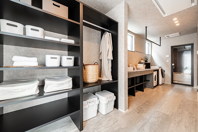 ランドリールーム実例