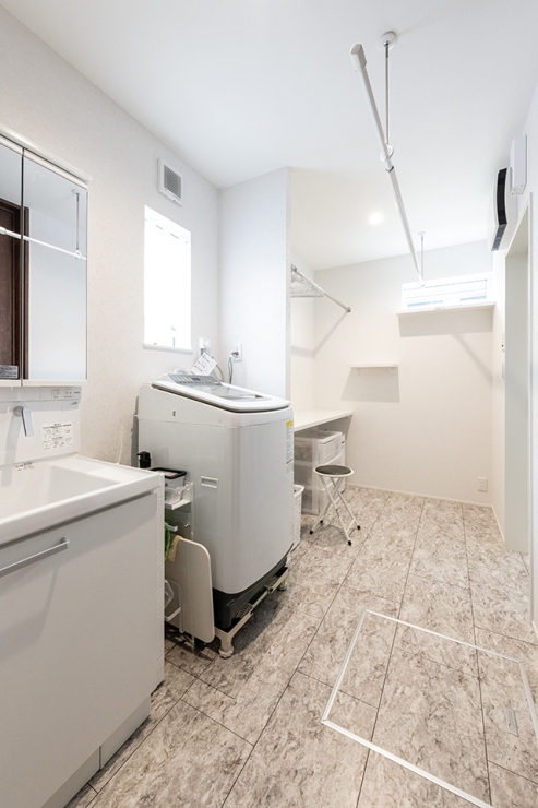 ランドリールーム実例