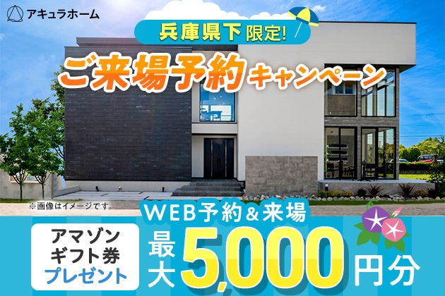 来場予約キャンペーン アマゾンギフト券プレゼント