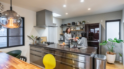 30帖のLDKで過ごすリラックスタイム