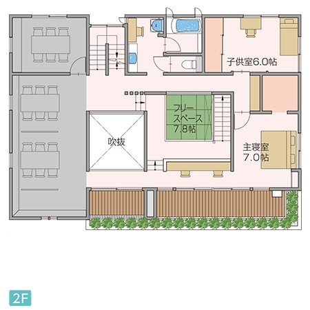 アキュラホーム青葉の森展示場 間取り
