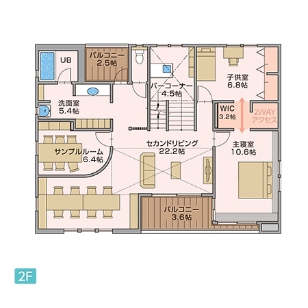 アキュラホーム海老名展示場 間取り