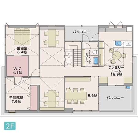 間取り2F