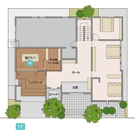 アキュラホーム平沼展示場 間取り