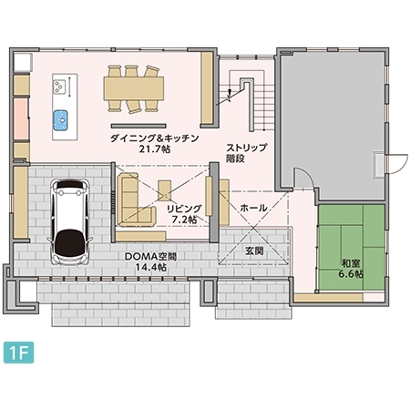 アキュラホーム藤沢展示場 間取り