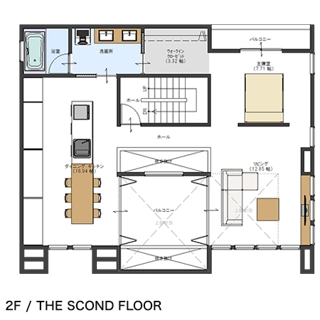 アキュラホーム池袋千川展示場　間取り