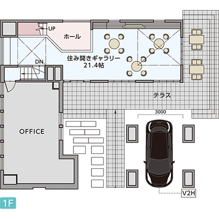 アキュラホームかしわ沼南展示場 間取り