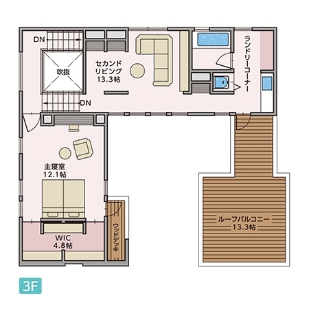 アキュラホームかしわ沼南展示場 間取り