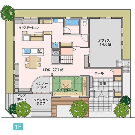 アキュラホーム川越展示場 間取り