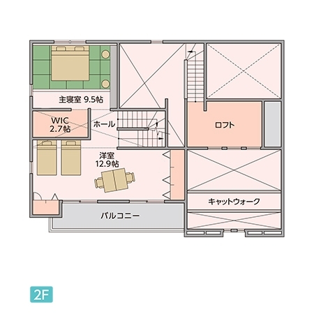 アキュラホーム川越展示場 間取り