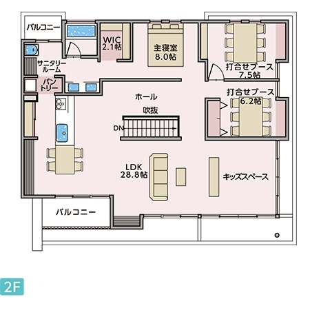 アキュラホーム久喜展示場 間取り
