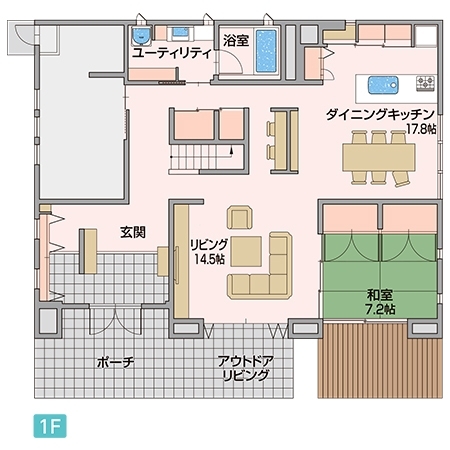 アキュラホーム熊谷展示場 間取り