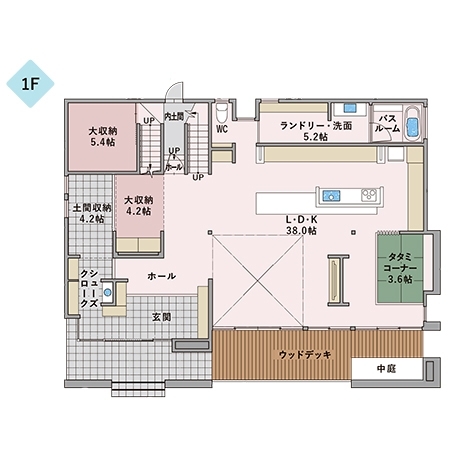 アキュラホーム水戸展示場 間取り