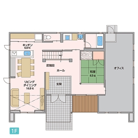 アキュラホーム宮原展示場 間取り