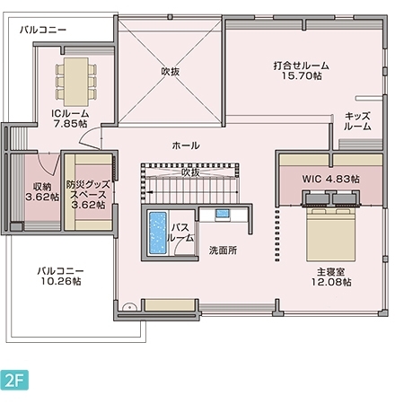 アキュラホーム成田展示場 間取り