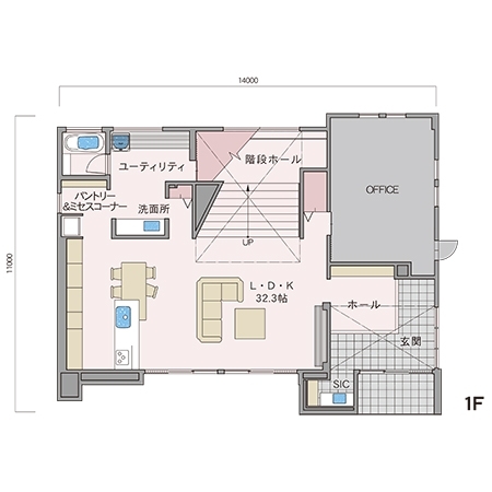 アキュラホーム太田展示場 間取り