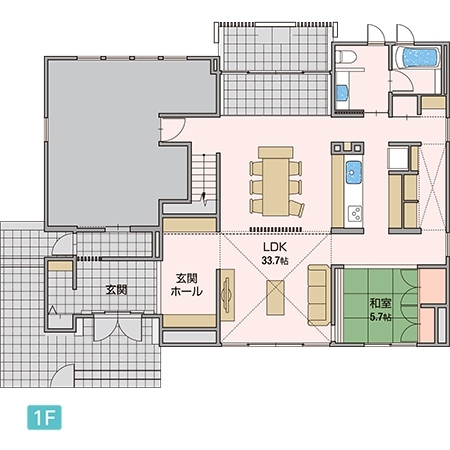 アキュラホームさいたま新都心展示場 間取り