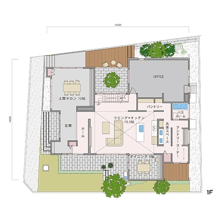 アキュラホーム静岡展示場 間取り