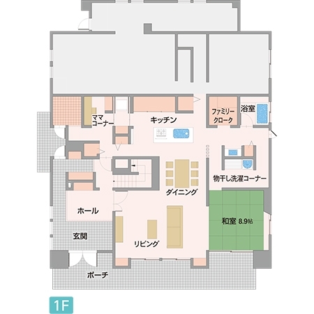 アキュラホーム立川展示場 間取り