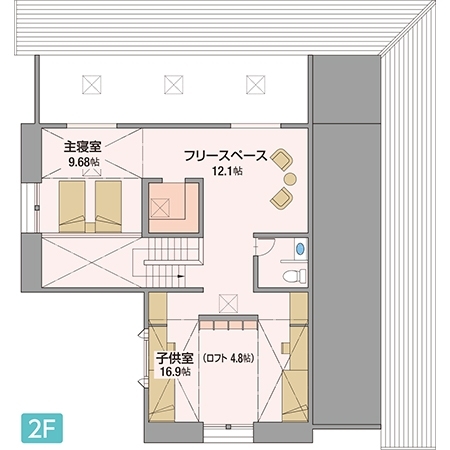 アキュラホーム立川展示場 間取り