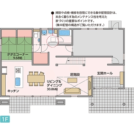 アキュラホーム所沢若狭展示場 間取り
