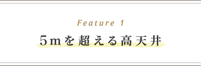 超空間の平屋 ワンフロアで叶える高天井×大開口住宅