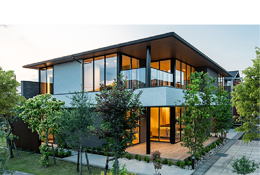 超空間の平屋 ワンフロアで叶える高天井×大開口住宅